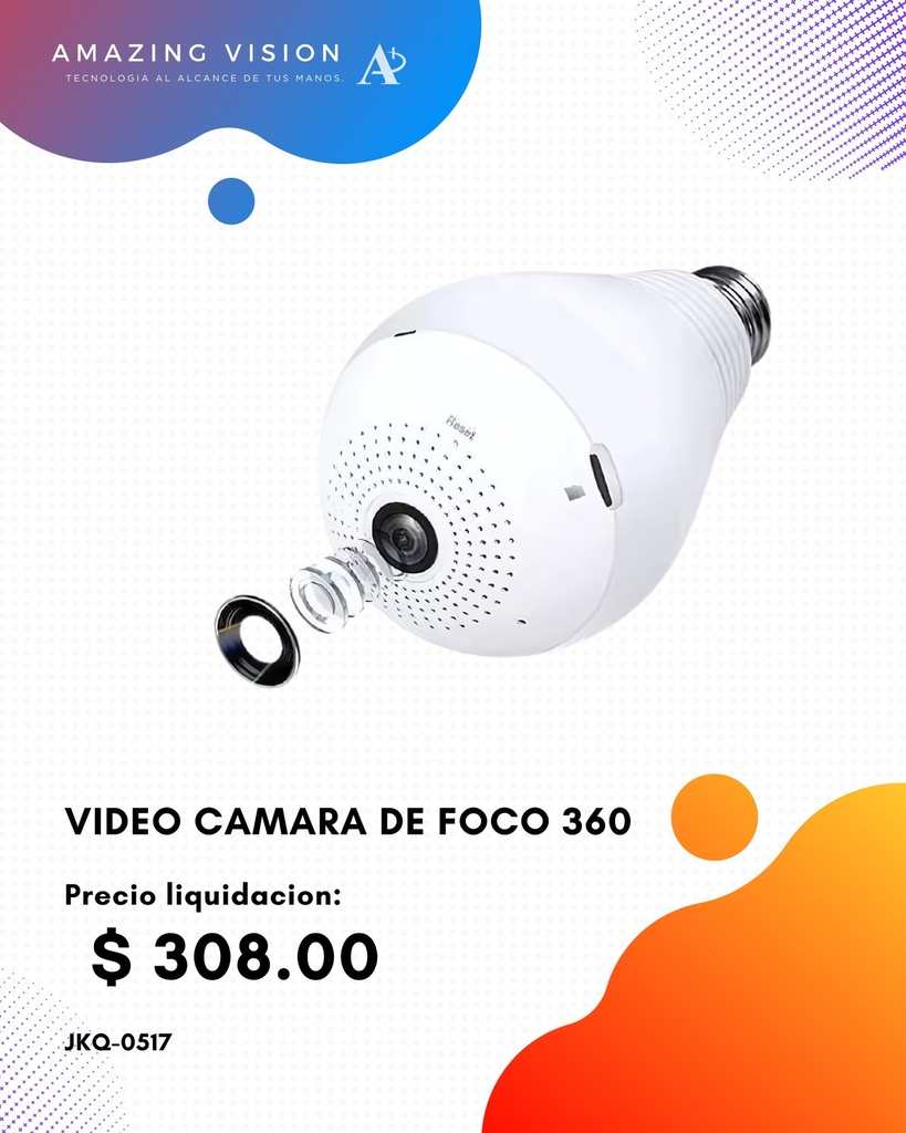 VIDEO CAMARA DE FOCO 360