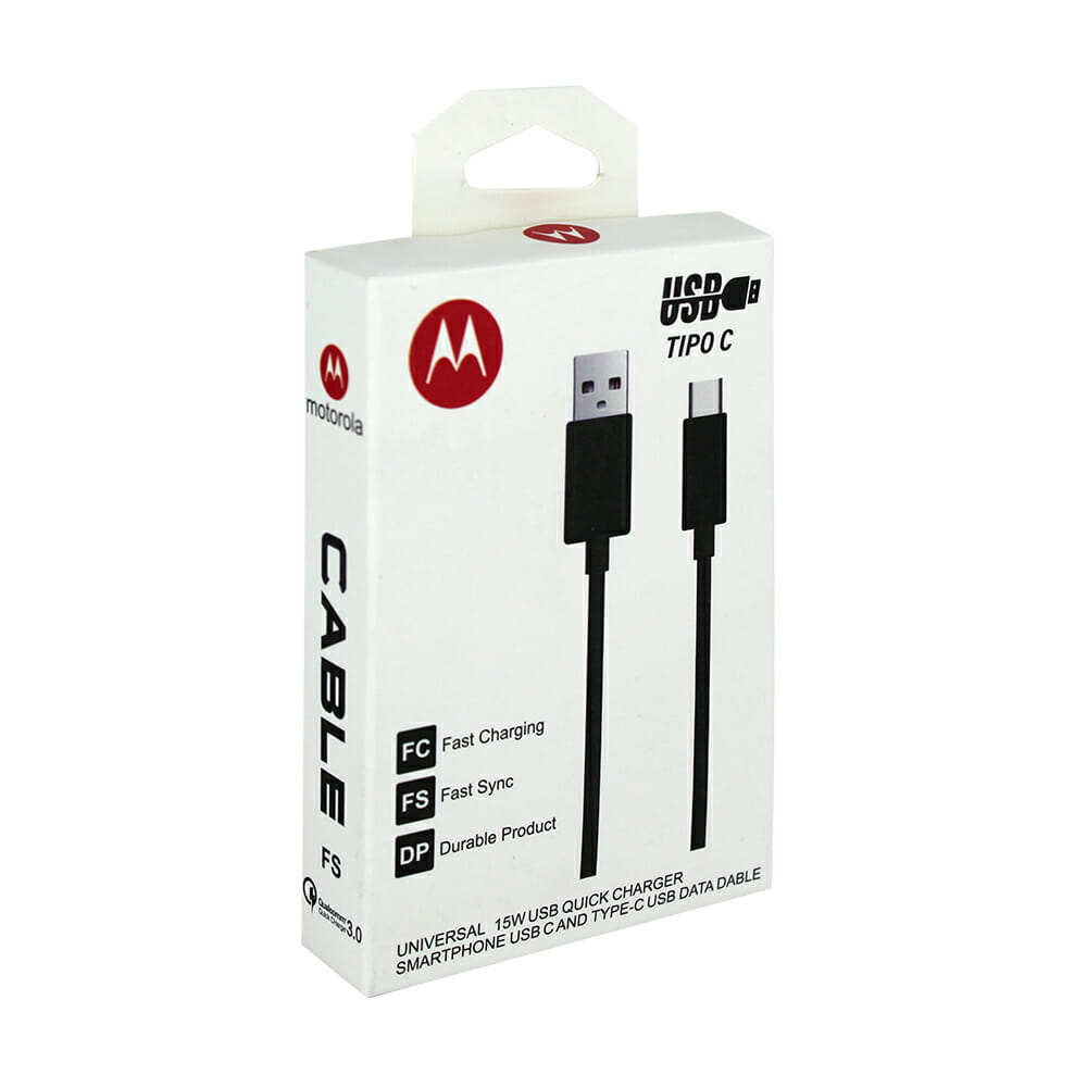  CABLE CRAGADOR MOTOROLA TIPO C (FS-2301)