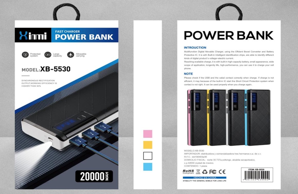 POWERBANK XINMI XB-5530