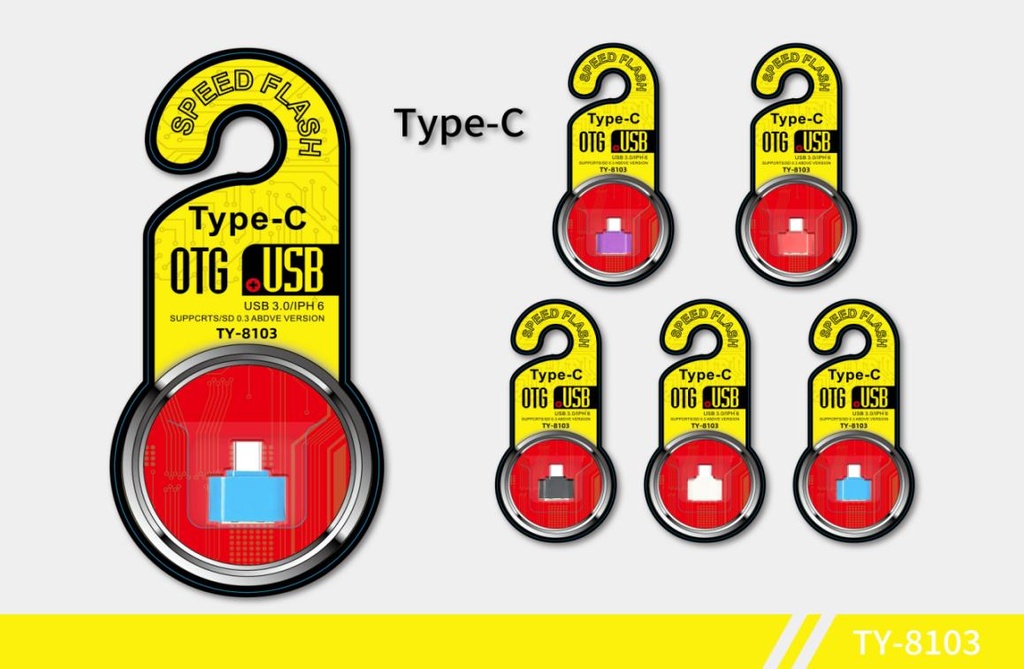 ADAPTADOR OTG TIPO C OTG-13 TY-8103