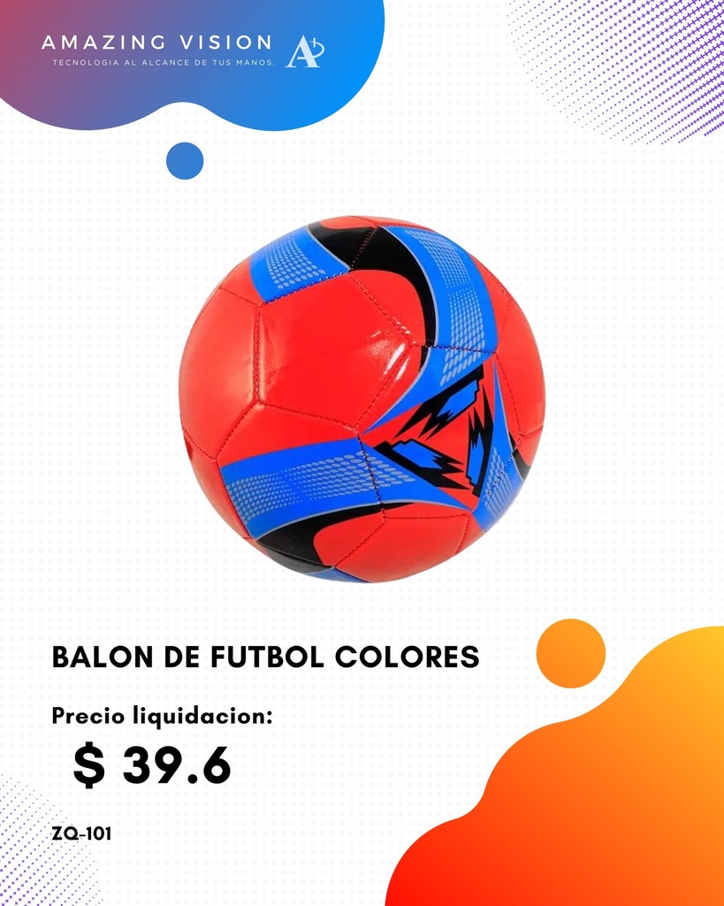 BALON DE FUTBOL ZQ-101
