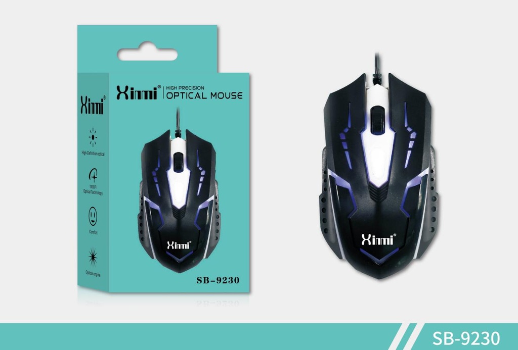 SB-9230 MOUSE ALAMBRICO