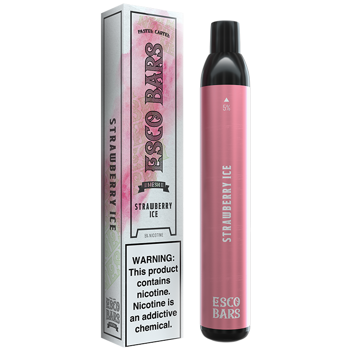 VAPE ESCO BARS H2O FRESA 2500 HITS