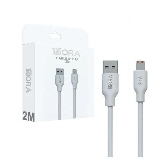 CAB247 Cable Lightning 1HORA 2.1A 2M