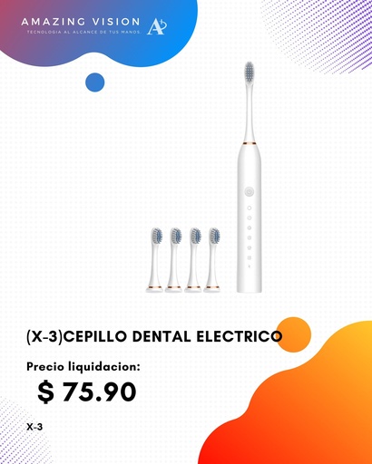 [X-3] (X-3)CEPILLO DENTAL ELECTRICO