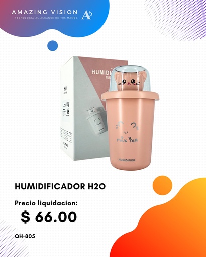[QH-805] HUMIDIFICADOR H2O TIPO VASO (QH-805)