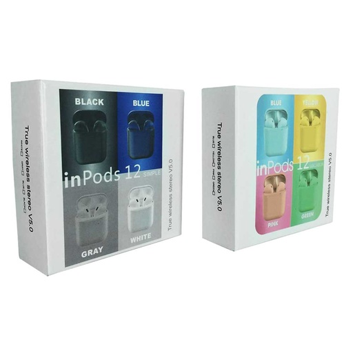 [IPDS-12] INPODS MANOS LIBRES BLUETOOH(IPDS-12)TR-6001