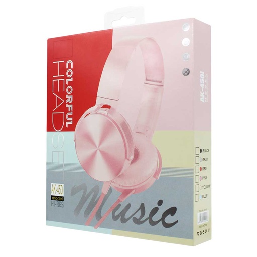 [AK-450i] AUDIFONOS INALAMBRICOS COLOR FULL(AK-450i)