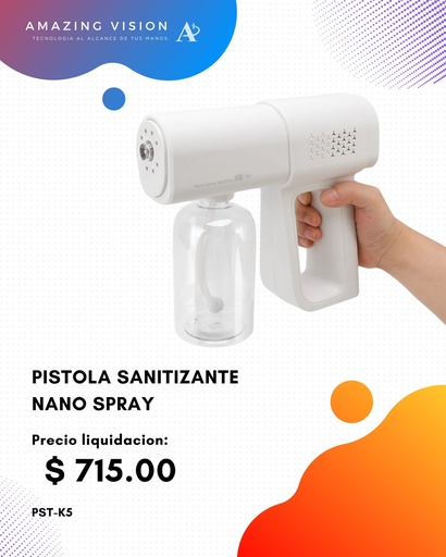 [PST-K5] PISTOLA SANITIZANTE NANO SPRAY(PST-K5)