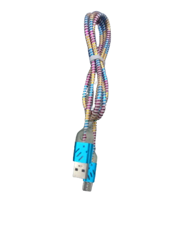 [TS-102] CABLE CARGADOR TIPO C PUNTA LUMINOSA METALICA  (TS-102)