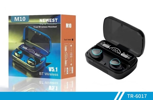 [TR-6017] AUDIFONO BLUTOOTH POWE BANK (M10)