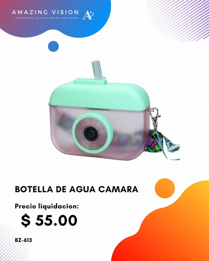 [BZ-613] BOTELLA DE AGUA CAMARA (BZ-613)