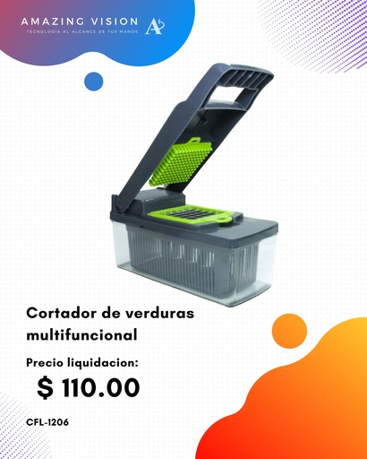 [CFL-1206] CFL-1206 Cortador de verduras multifuncional 2
