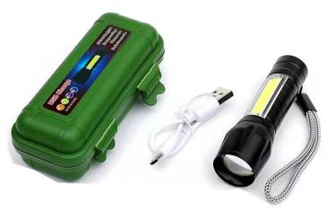 [LED-1450] LED-1450 LAMPARA METALICA EN ESTUCHE VERDE