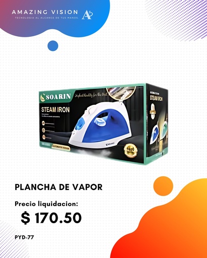 [PYD-77] PYD-77  PLANCHA DE VAPOR PYD-77