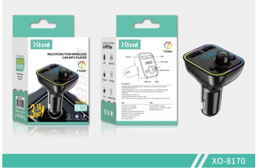 [XO-8170] Reproductor Multifuncional Inalámbrico Doble USB / XO-8170