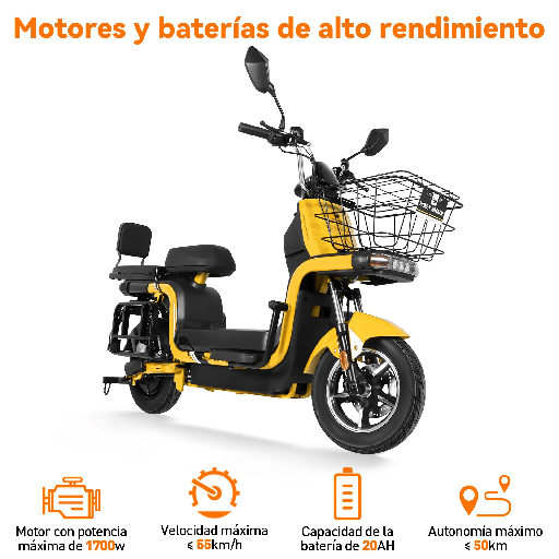 [U7S] HONEYWHALE U7s Bicicleta Electrica para Adultos