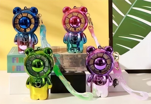 [FS-0208] FS-0208 VENTILADOR DE MANO FIGURA DE OSO