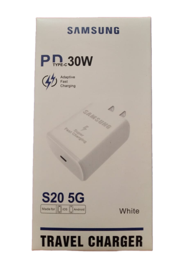 [PD 30W] (PD 30W) CARGADOR 30W SAMSUNG  SALIDA C A C