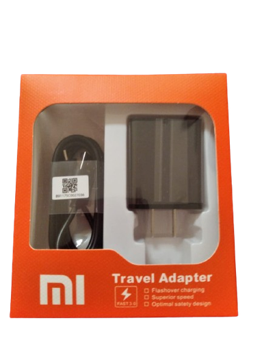 [MDY-08-EH-XM-TC] (XM-TC)CARGADOR XIAOMI 3A CUBO "A" + CABLE "C"