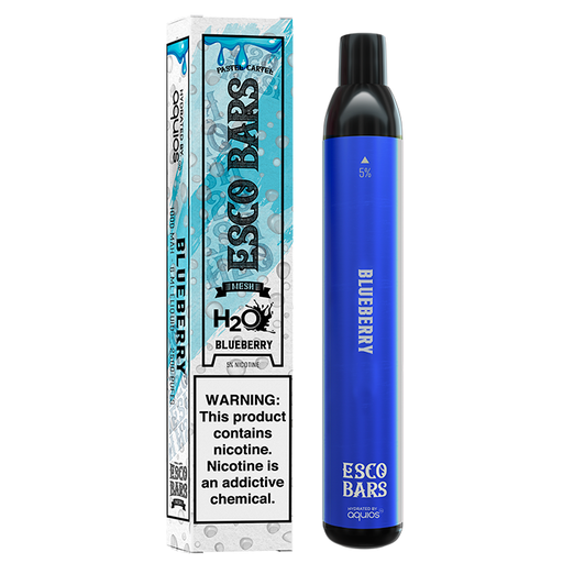 [ESCOBARS-2500] VAPE ESCO BARS H2O MORA AZUL 2500 HITS