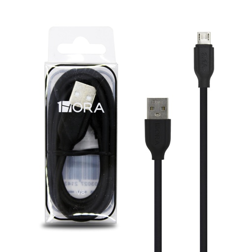 [CAB186] 1HORA Cable V8 2.1A (1 METRO) CAB186