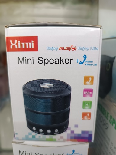 [XM-7188] BOSINA DE METAL MINI BLUETOOTH XM-7188